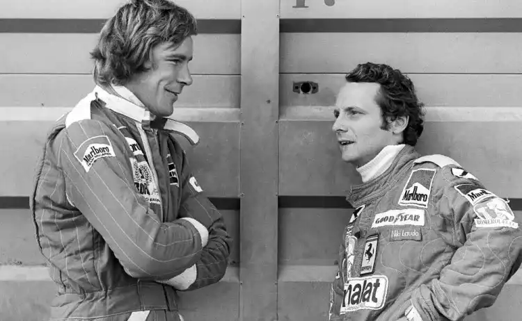 niki lauda et James Hunt